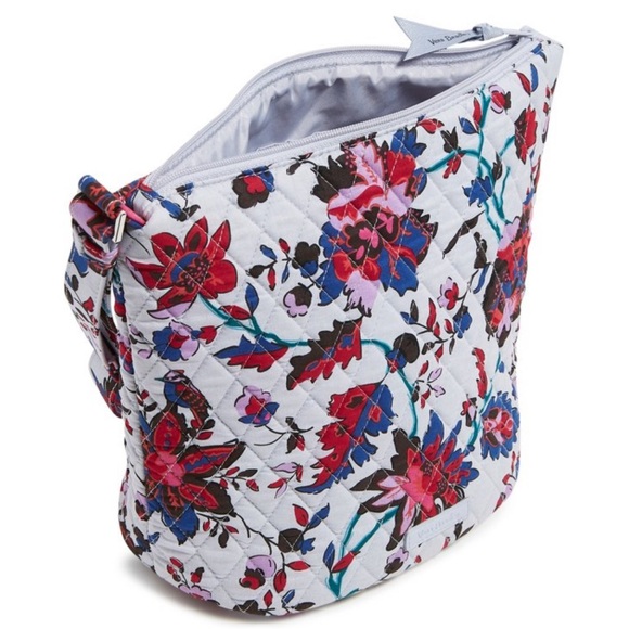 Vera Bradley Woman’s Outlet Cotten bucket crossbody vineyard floral - Picture 2 of 3
